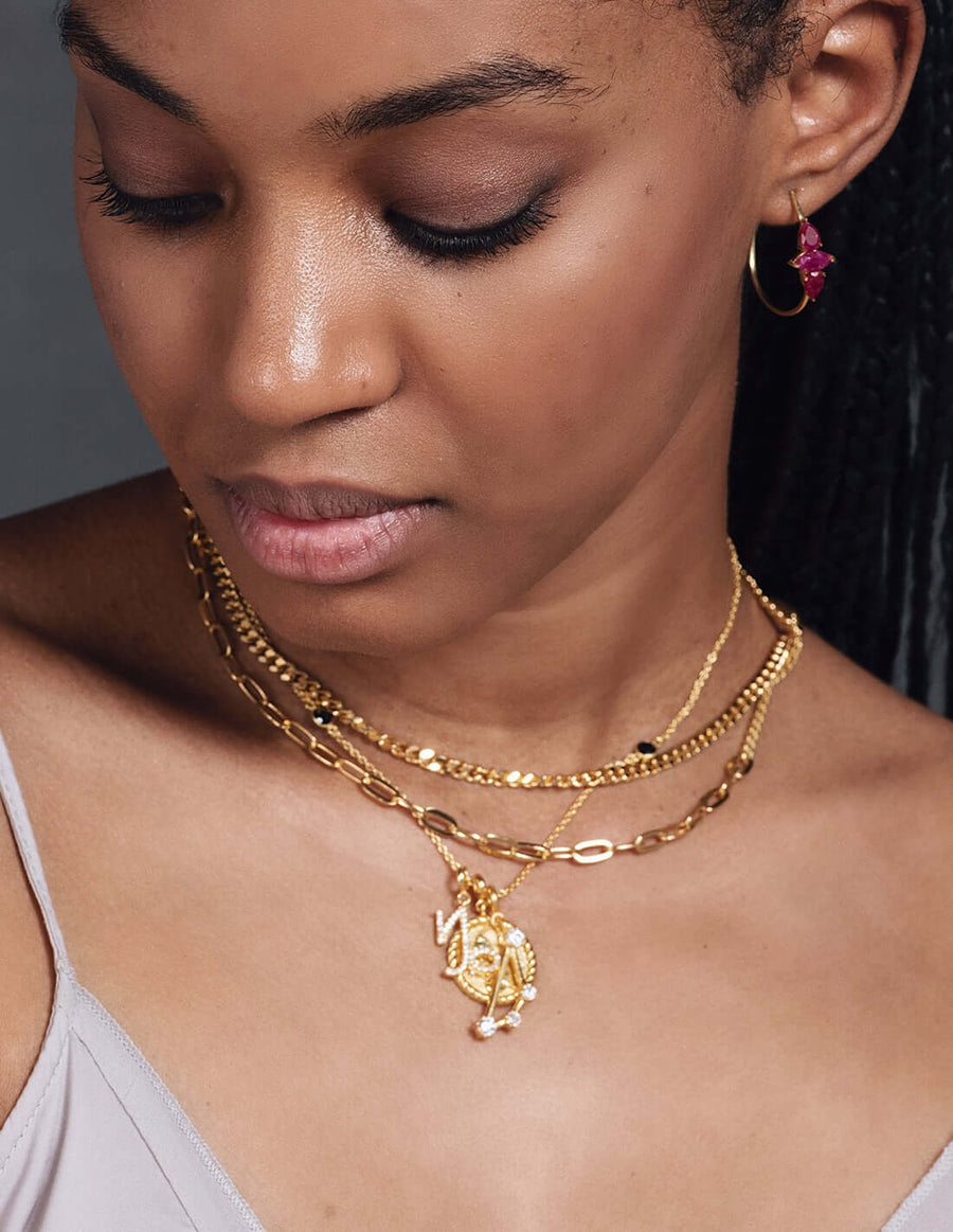 Lavani Collar Triple Zodiaco Capricornio