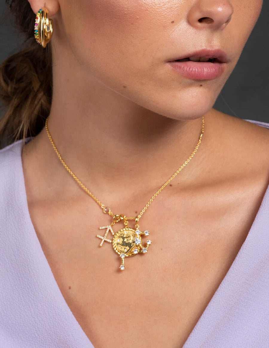 Lavani Collar Triple Zodiaco Sagitario