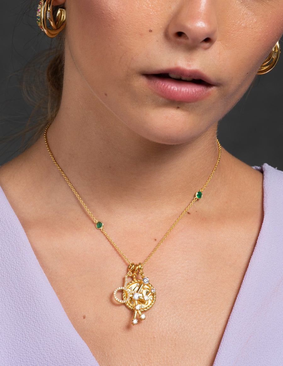 Lavani Collar Triple Zodiaco Tauro