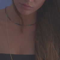 Lavani Collar Zafiro Multicolor Olivenza