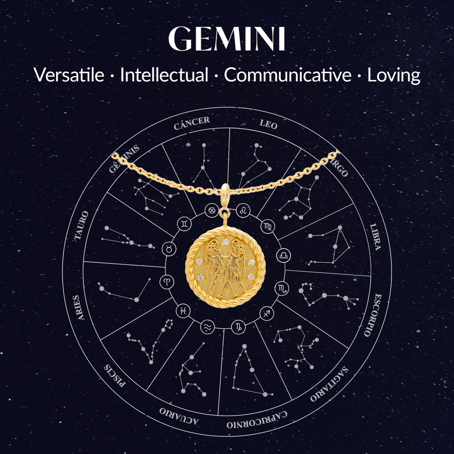 Lavani Collar Zodiaco Géminis