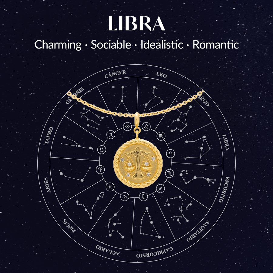 Lavani Collar Zodiaco Libra