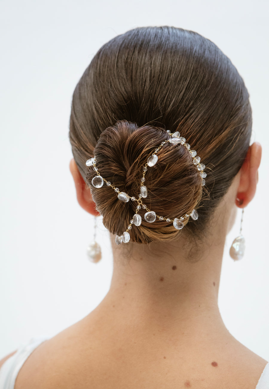 Lavani Cubre Moño Novia Helene