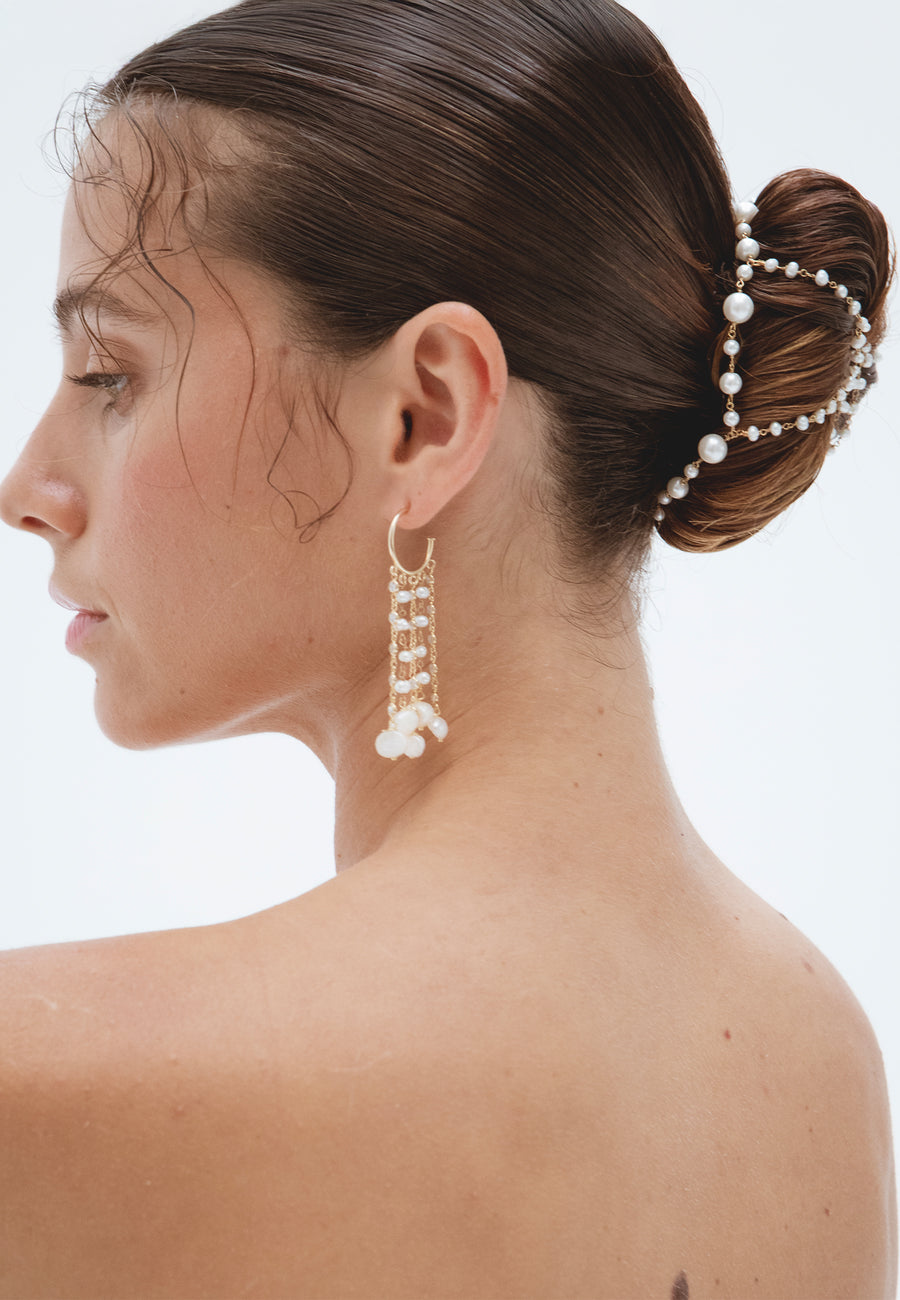 Lavani Cubre Moño Novia Vega