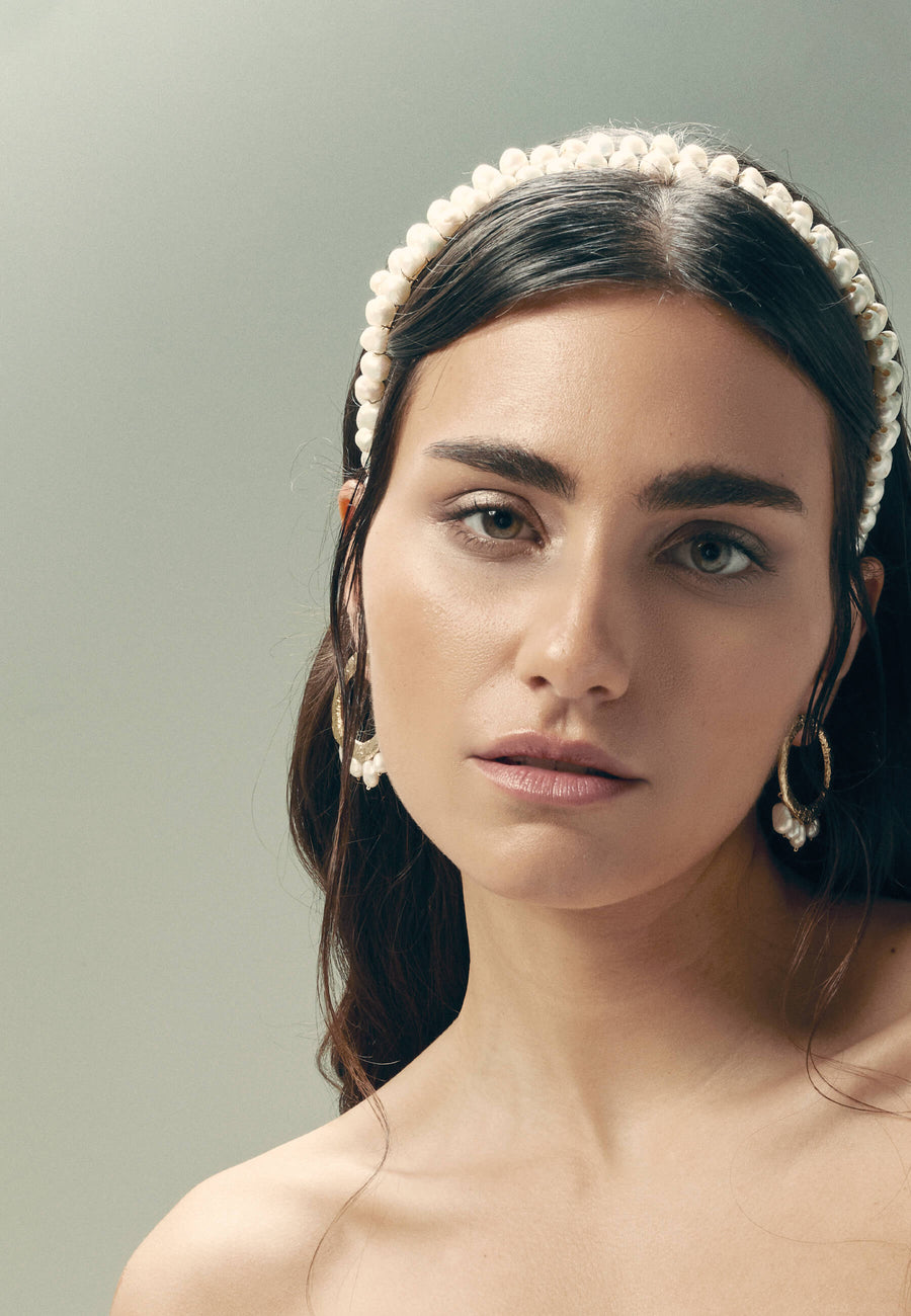 Lavani Diadema De Perlas Olivenza