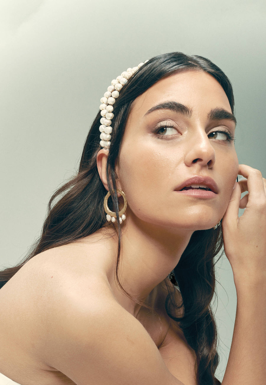 lavani Diadema de Perlas Olivenza