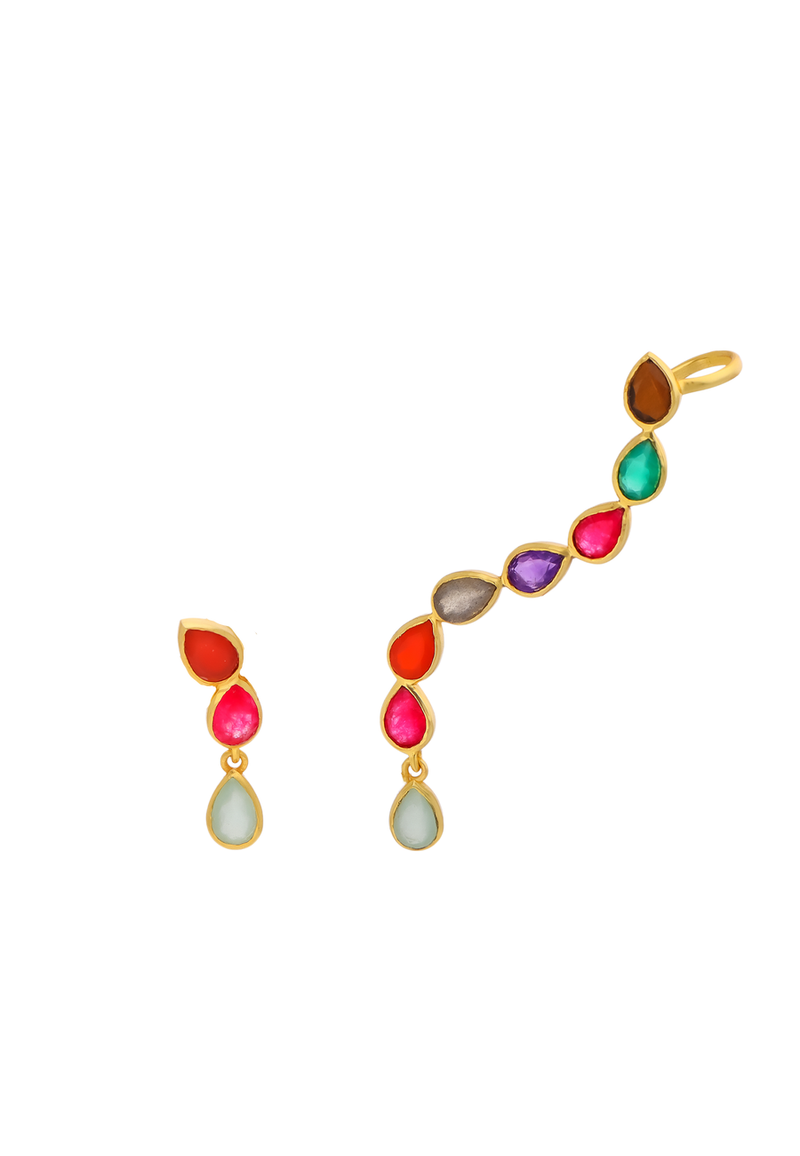 lavani Earcuff Aura Multicolor