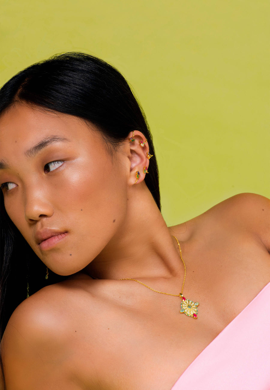 Lavani Earcuff Lempicka Multicolor