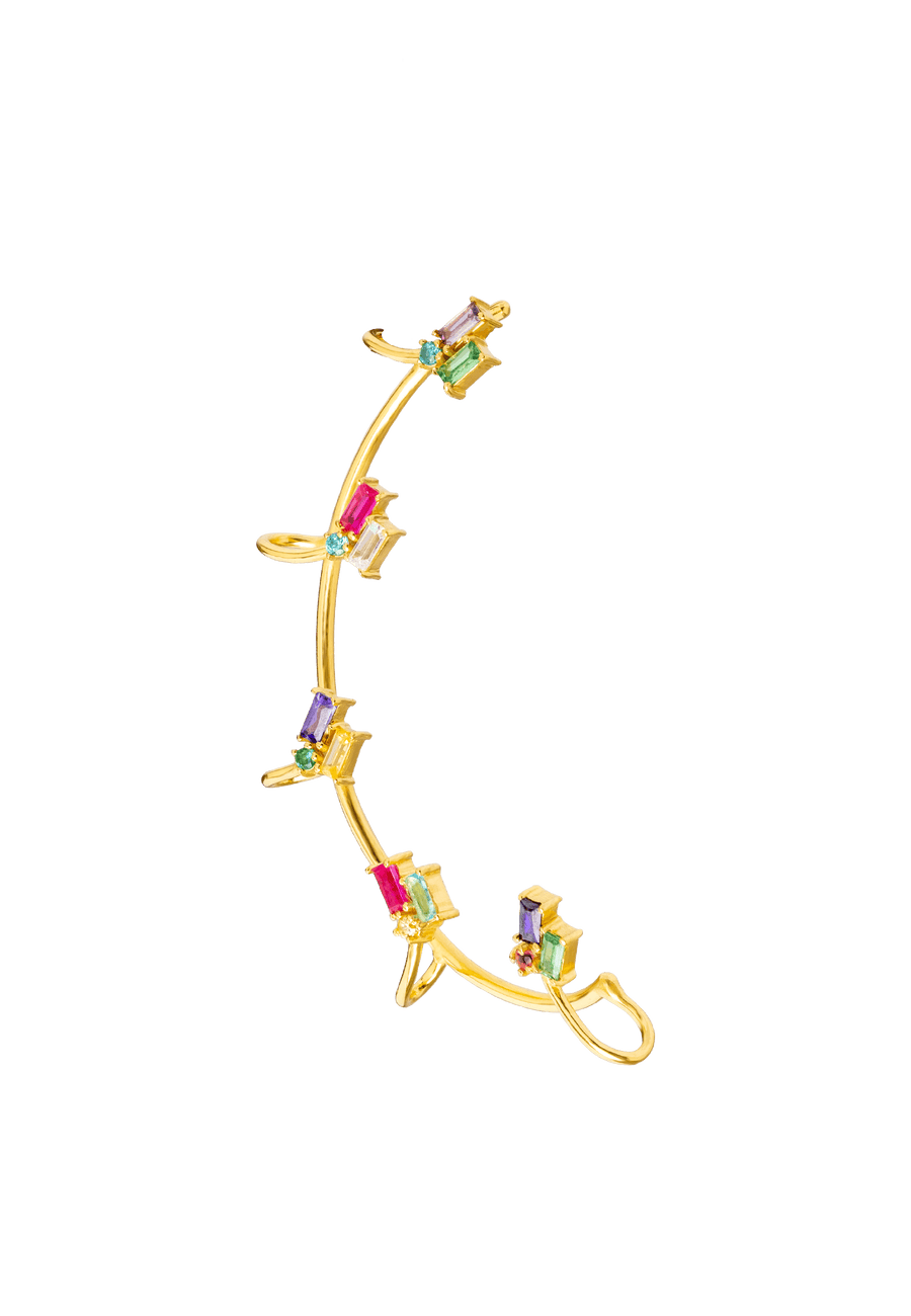Lavani Earcuff Lempicka Multicolor