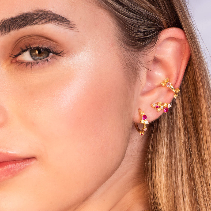 Lavani Earcuff Orchid