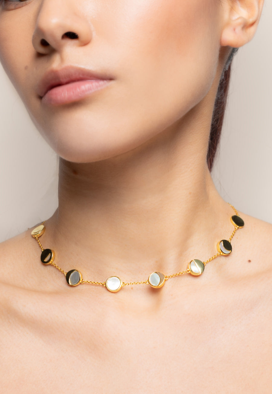 Lavani Moon Circulation Choker