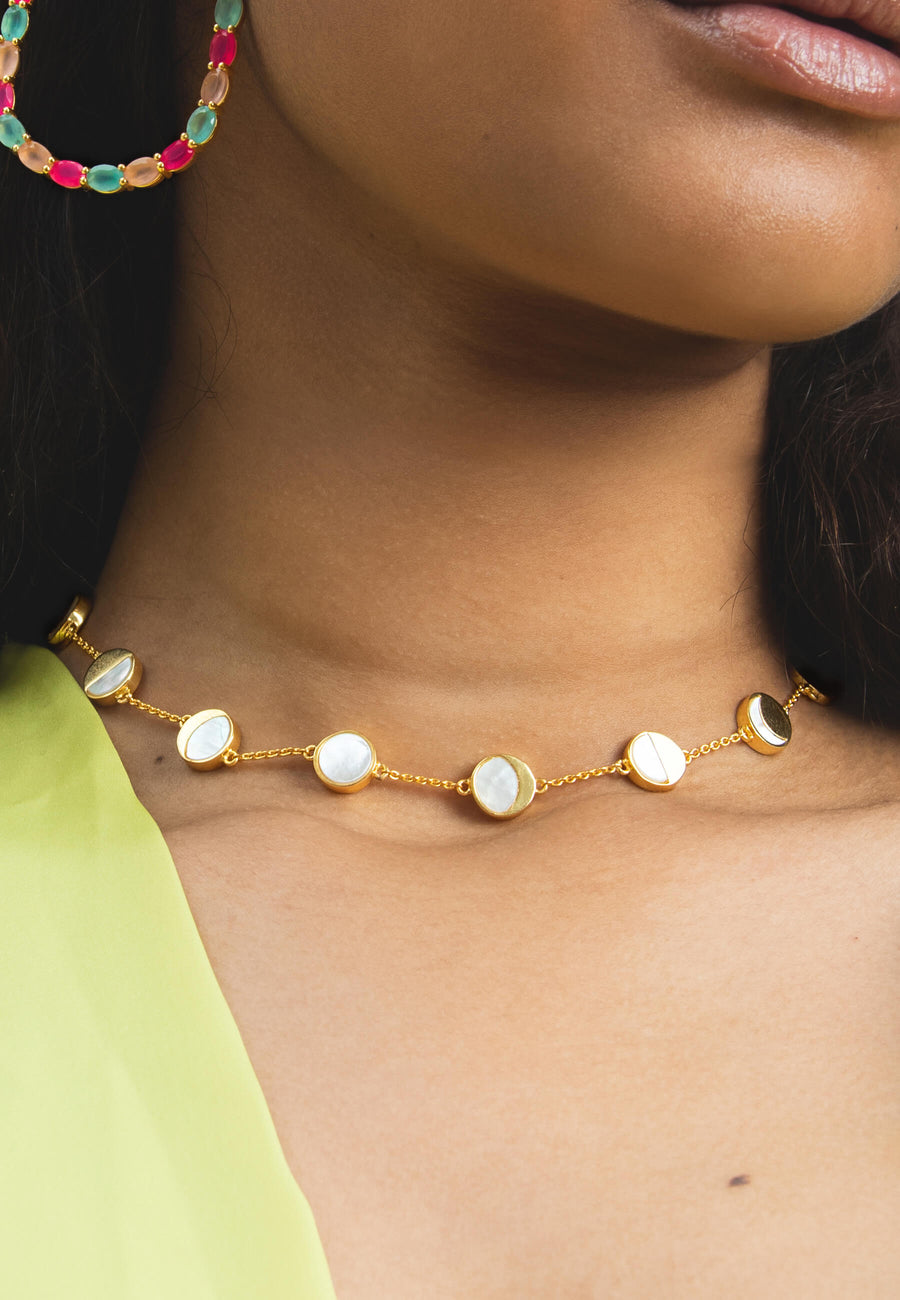 Lavani Moon Circulation Choker