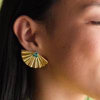 Lavani Pendientes Abanico Cirse