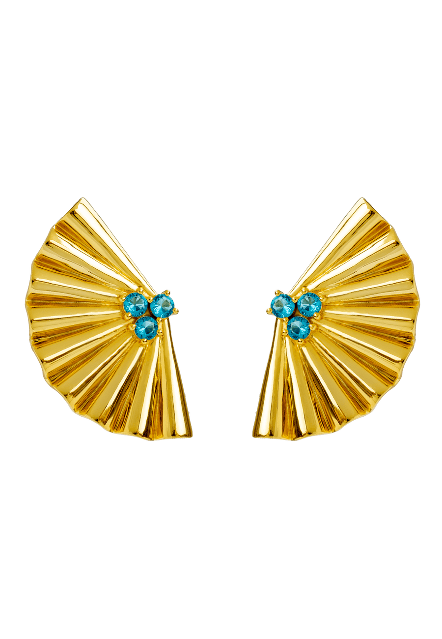 lavani Pendientes Abanico Cirse