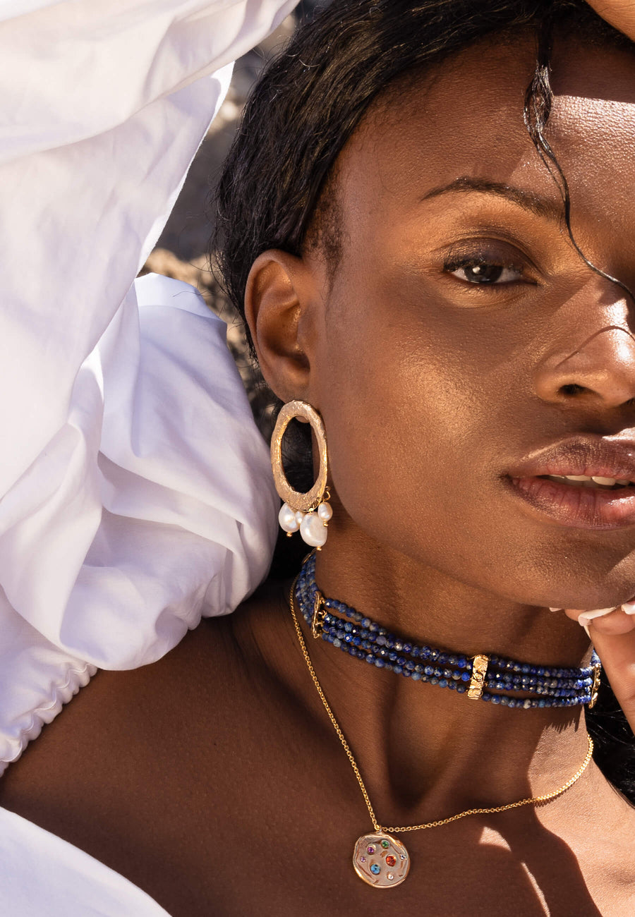 Lavani Pendientes Adara Perlas