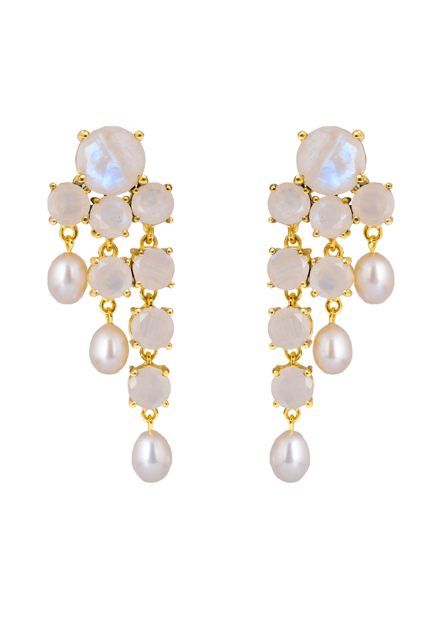 lavani Pendientes Adoration Perlas