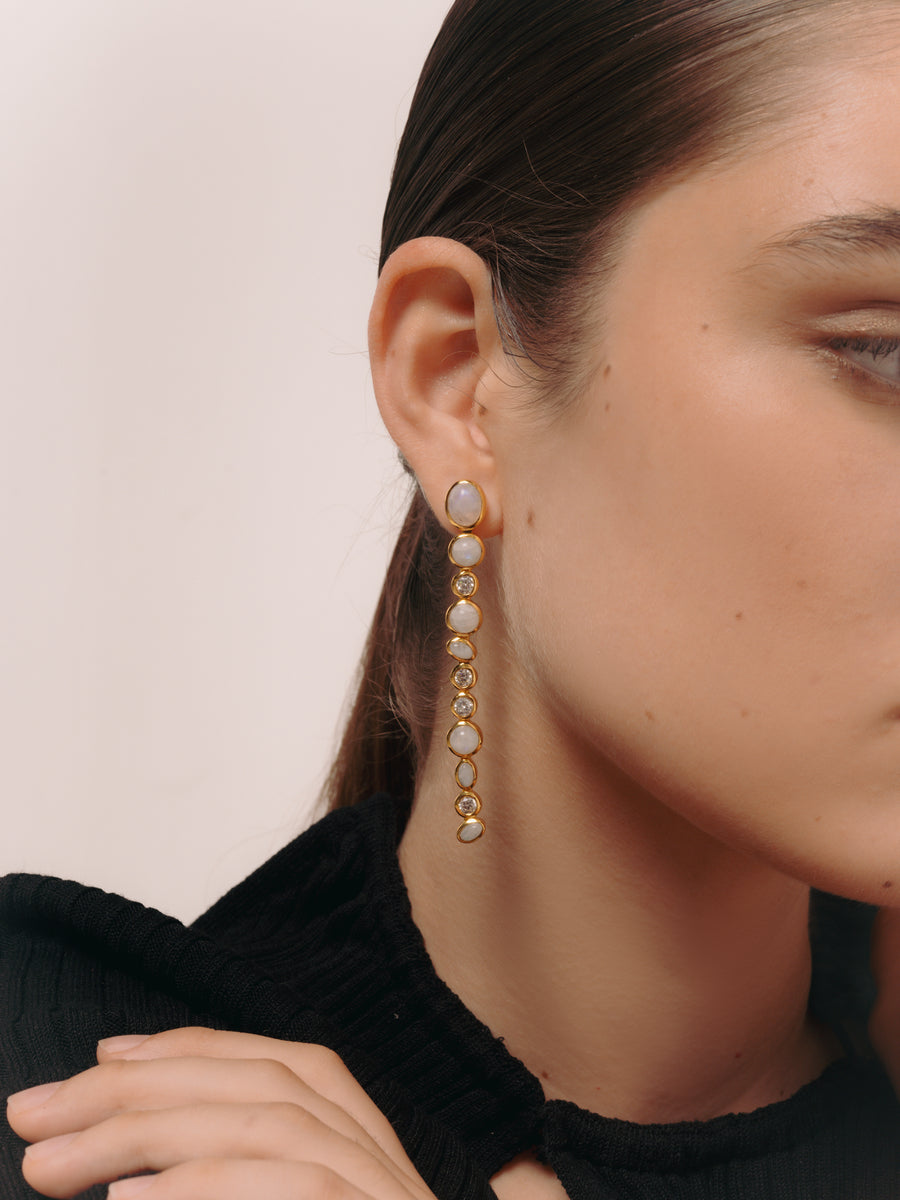 Lavani Pendientes Ayla Piedraluna