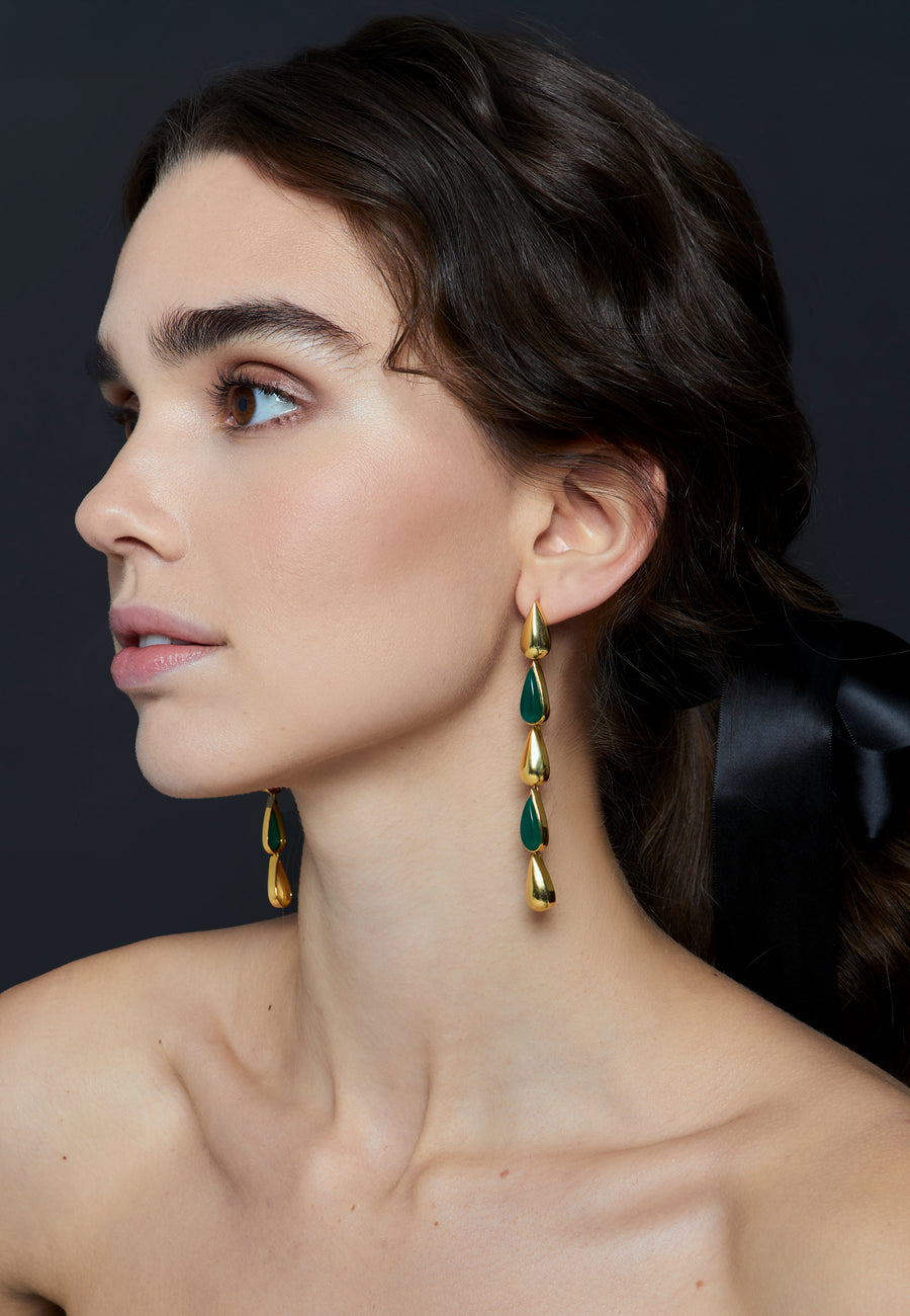 Lavani Pendientes Balance Verde