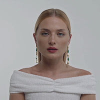 Lavani Pendientes Balance Verde