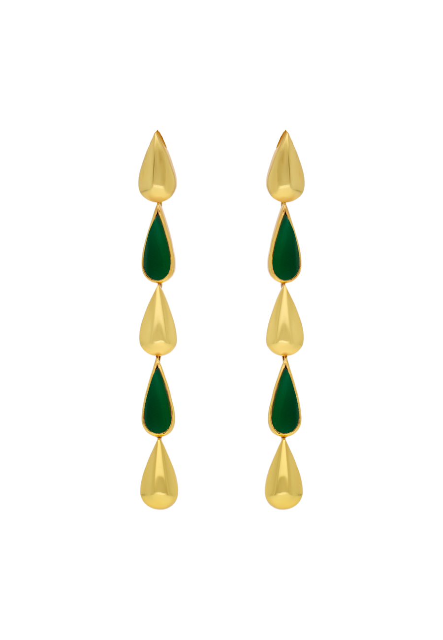 lavani Pendientes Balance Verde