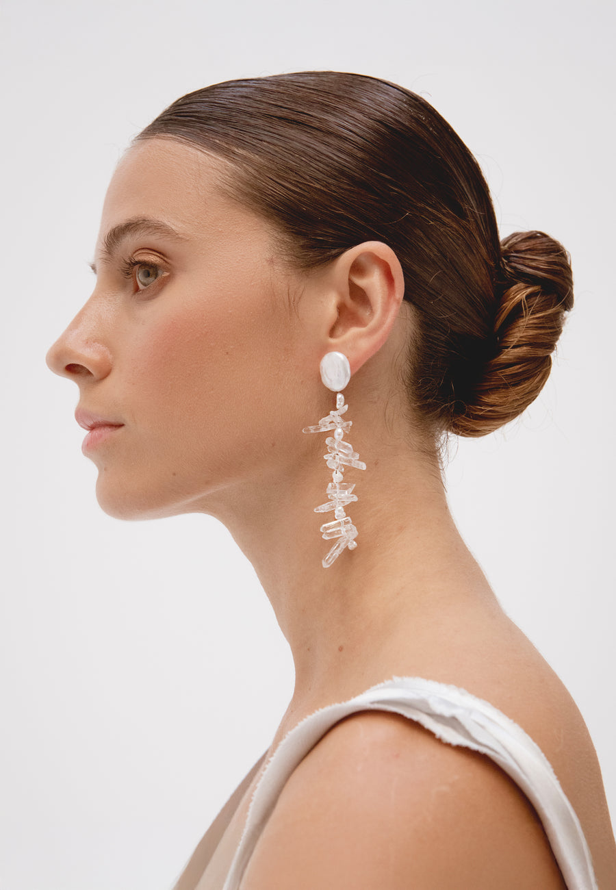 Lavani Pendientes Calista Cristal