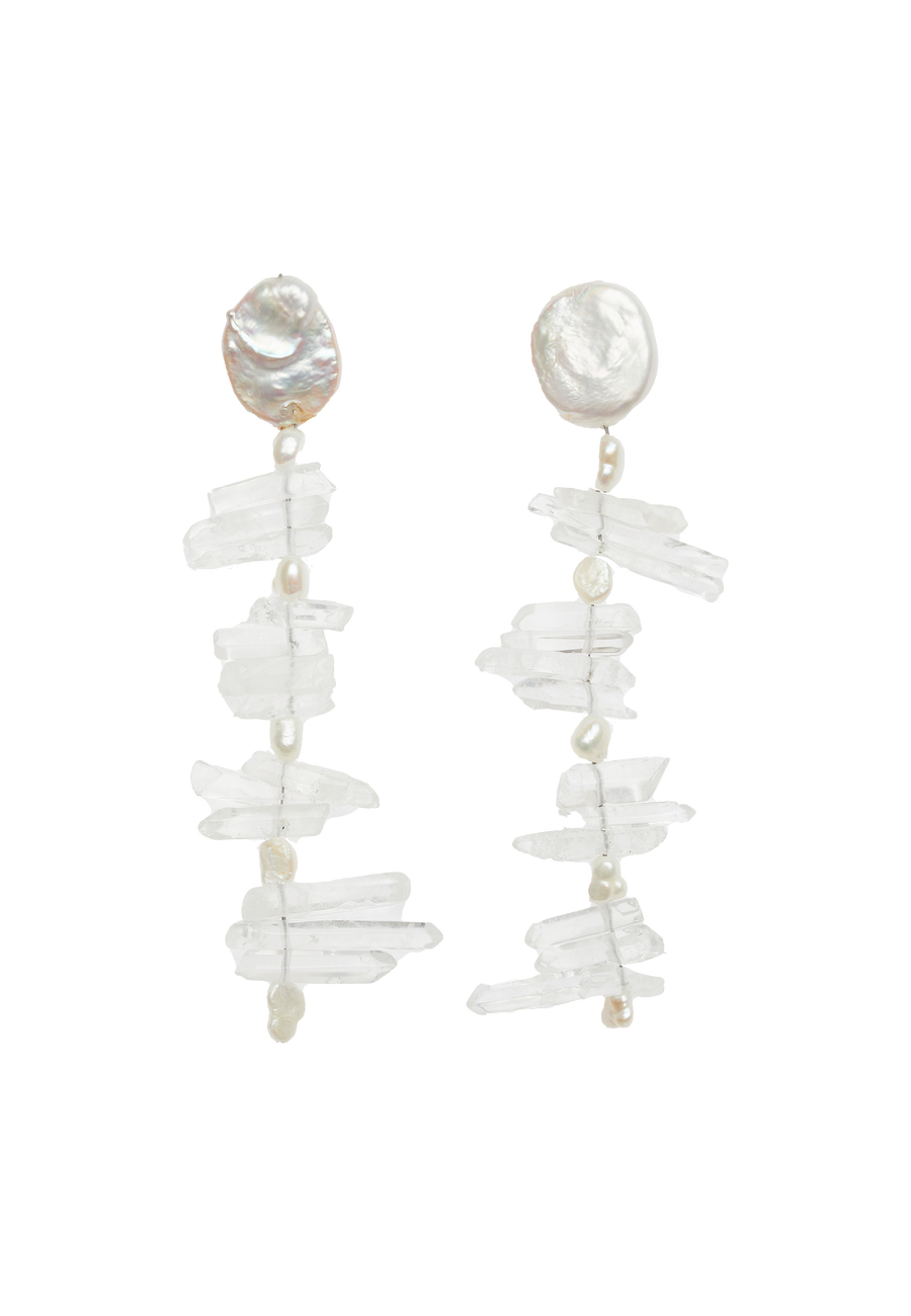 lavani Pendientes Calista Cristal