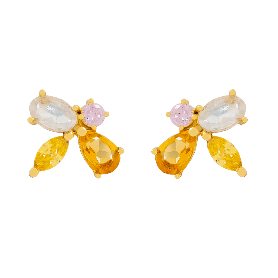 lavani Pendientes Cinema Naranja