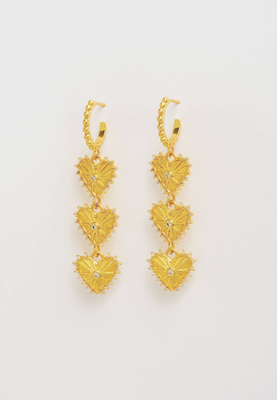 Lavani Pendientes Corazón Synergy