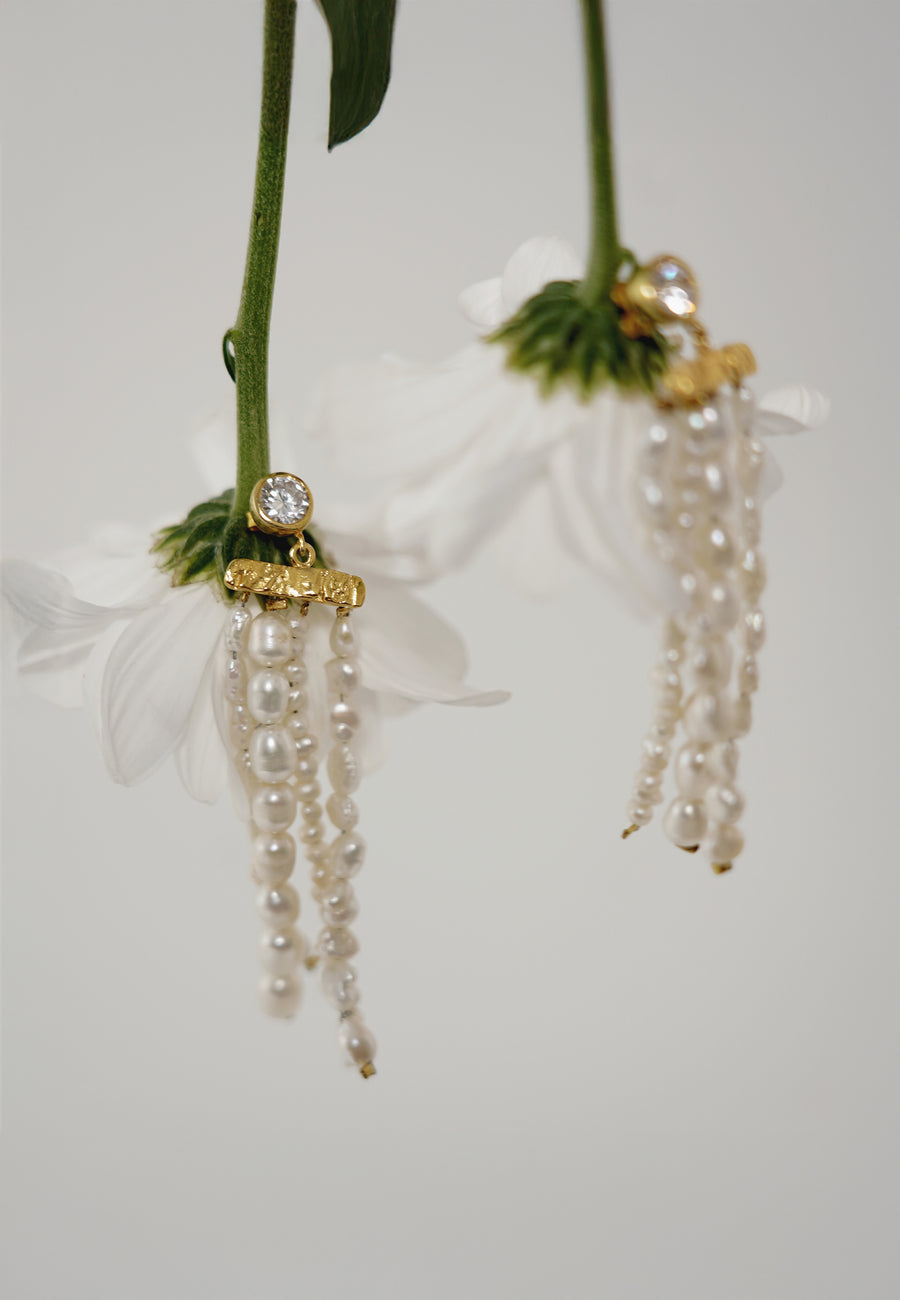 Lavani Pendientes Cyra Flecos