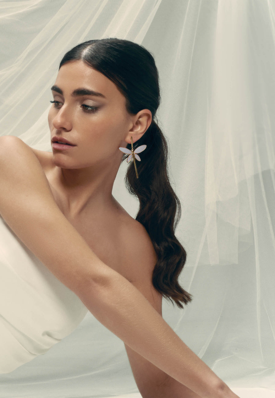 Lavani Pendientes Dafne Blanco