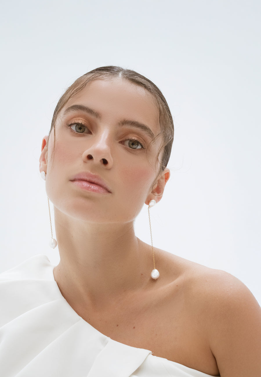 lavani Pendientes Dara Perlas