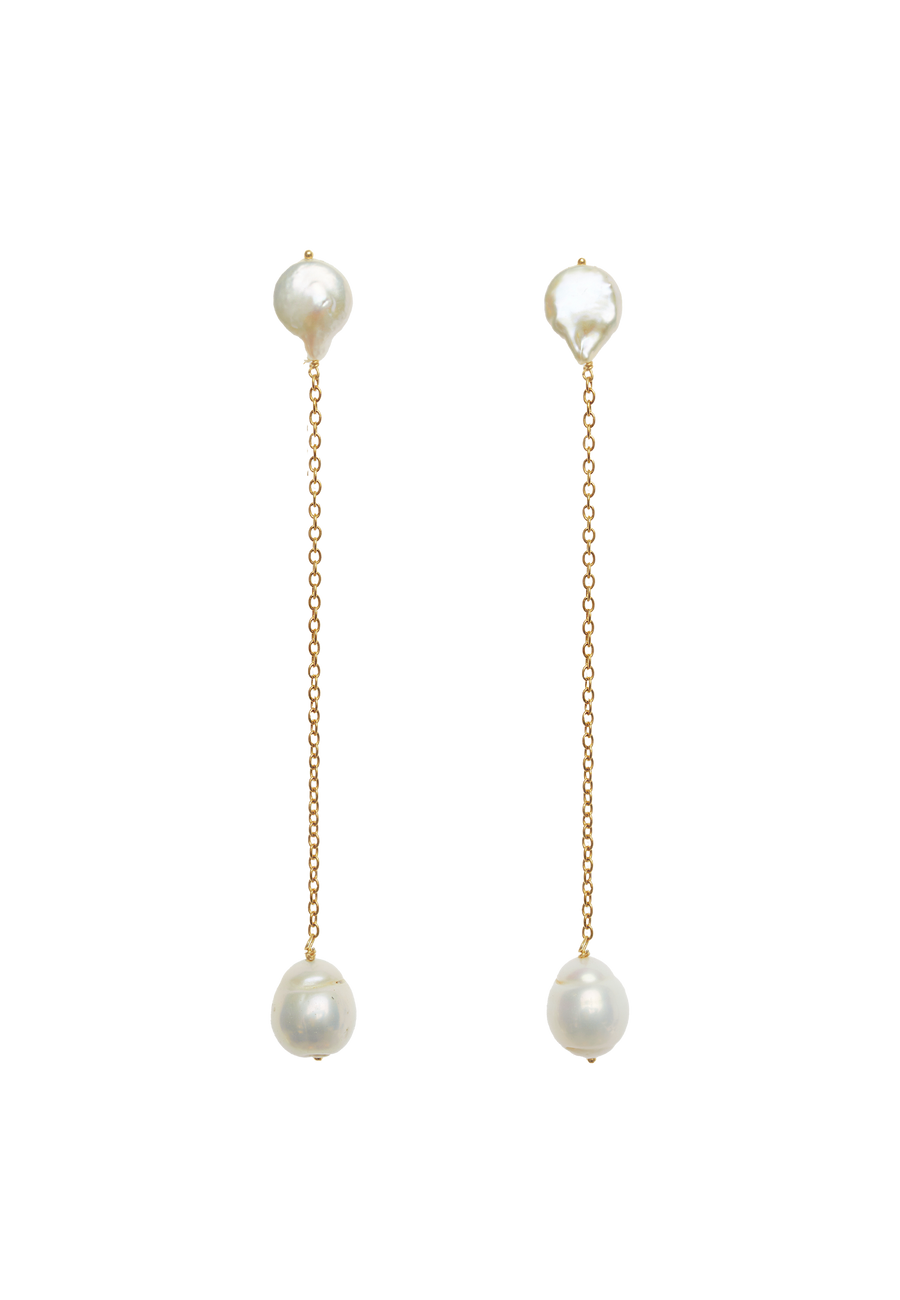 lavani Pendientes Dara Perlas