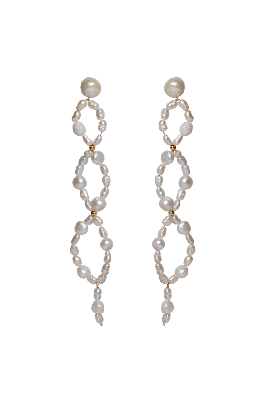 lavani Pendientes Espiral Hikari