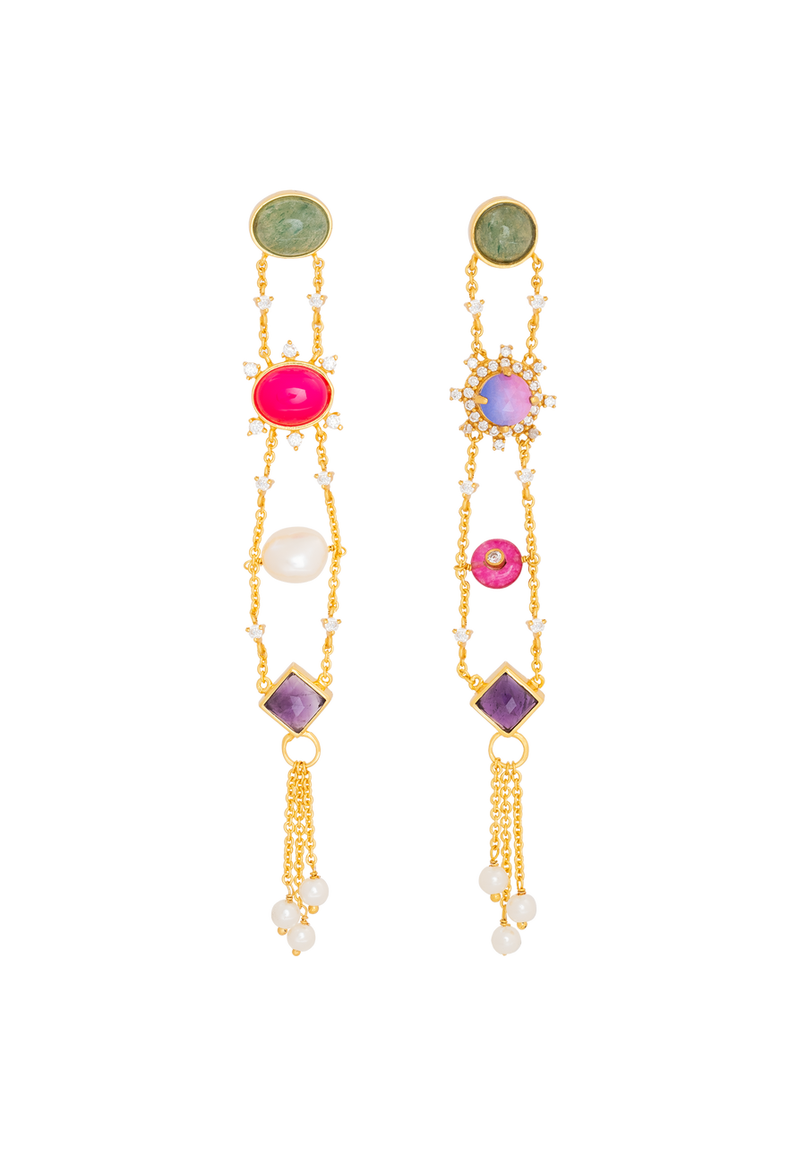 lavani Pendientes Galatea Multicolor