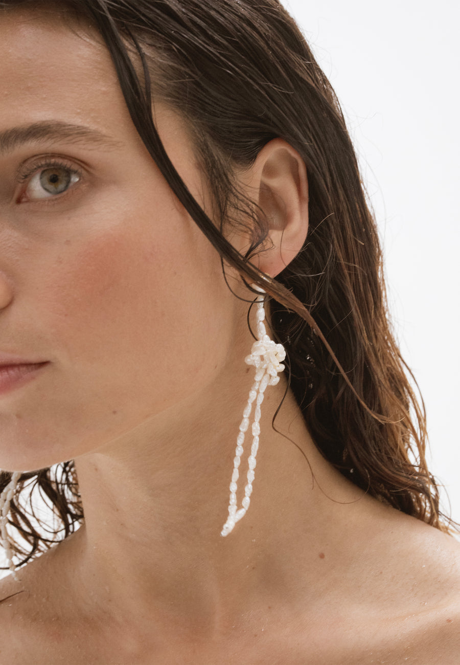 Lavani Pendientes Hebe Perlas