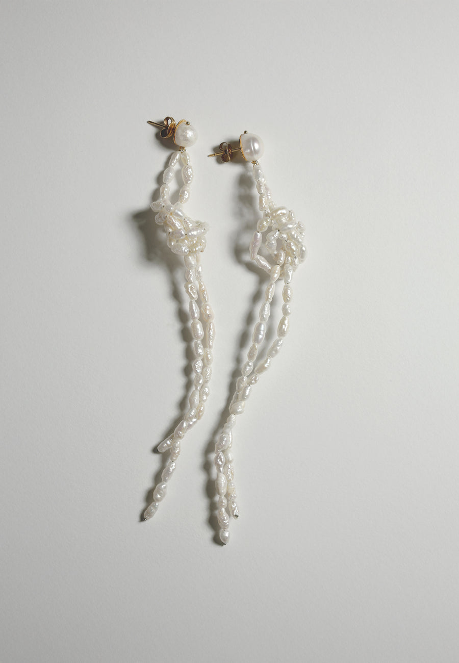 Lavani Pendientes Hebe Perlas