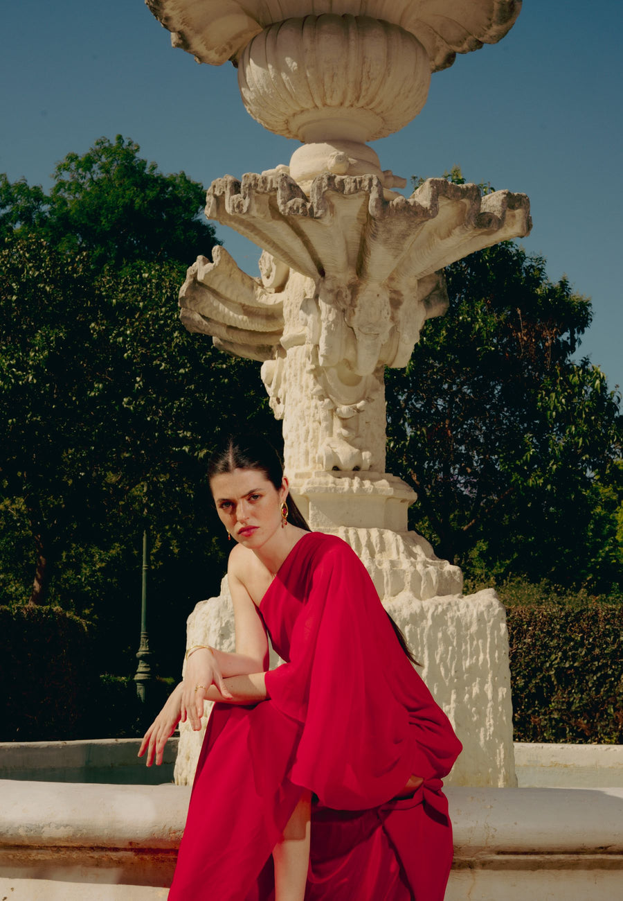 Lavani Pendientes Intuition Naranja