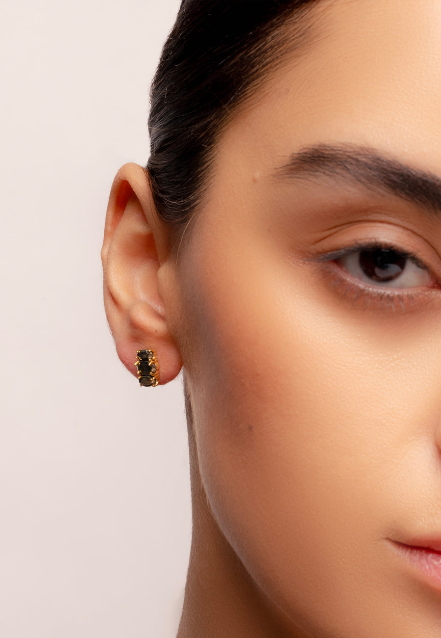 Lavani Pendientes Ios Gris