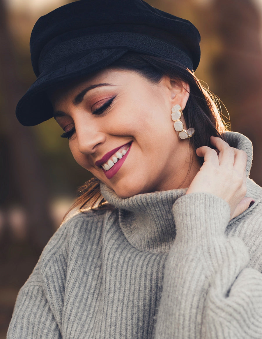 Lavani Pendientes Lavani Rainbow Blanco