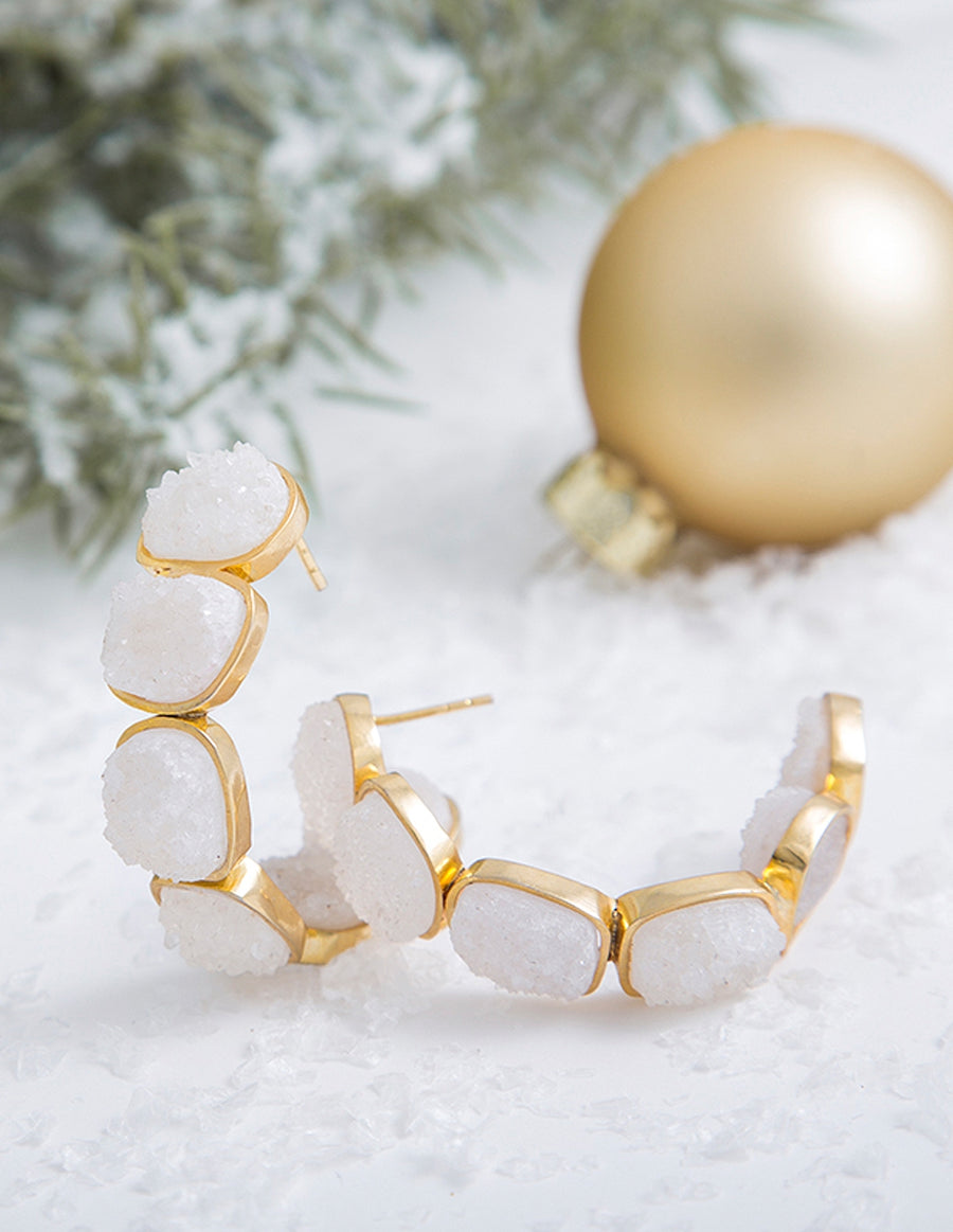 Lavani Pendientes Lavani Rainbow Blanco