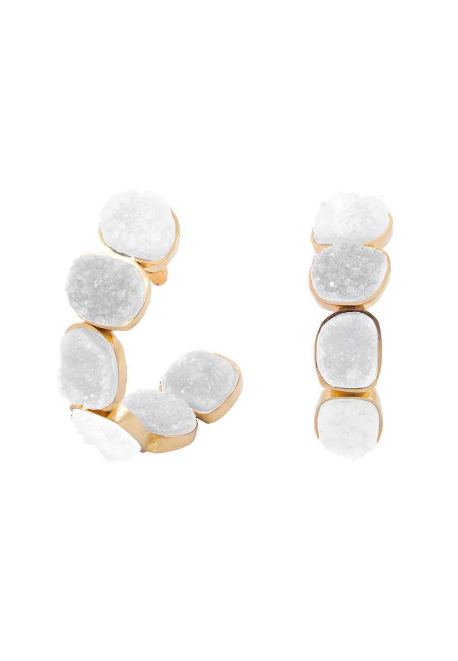 lavani Pendientes Lavani Rainbow Blanco