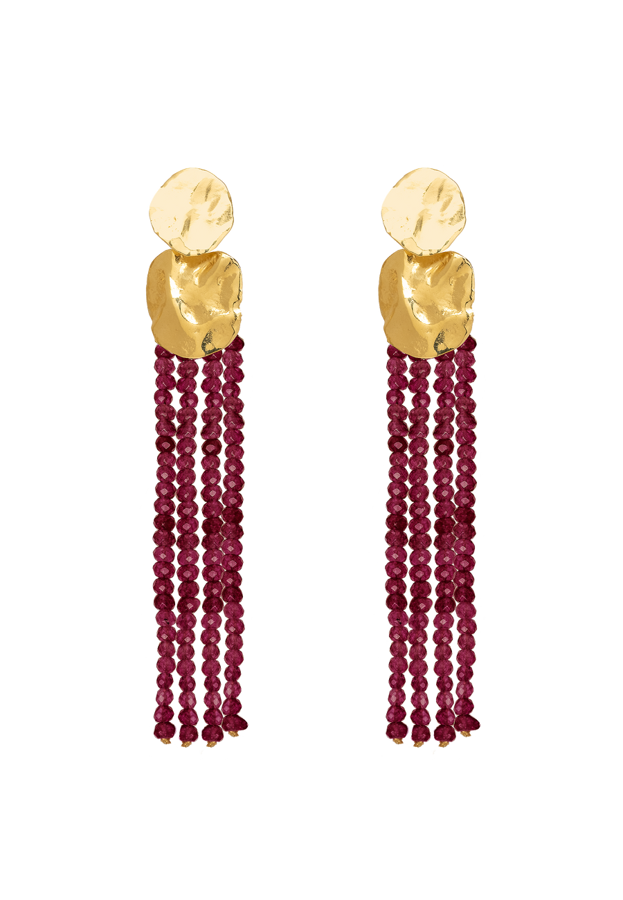 lavani Pendientes Liliana Granate