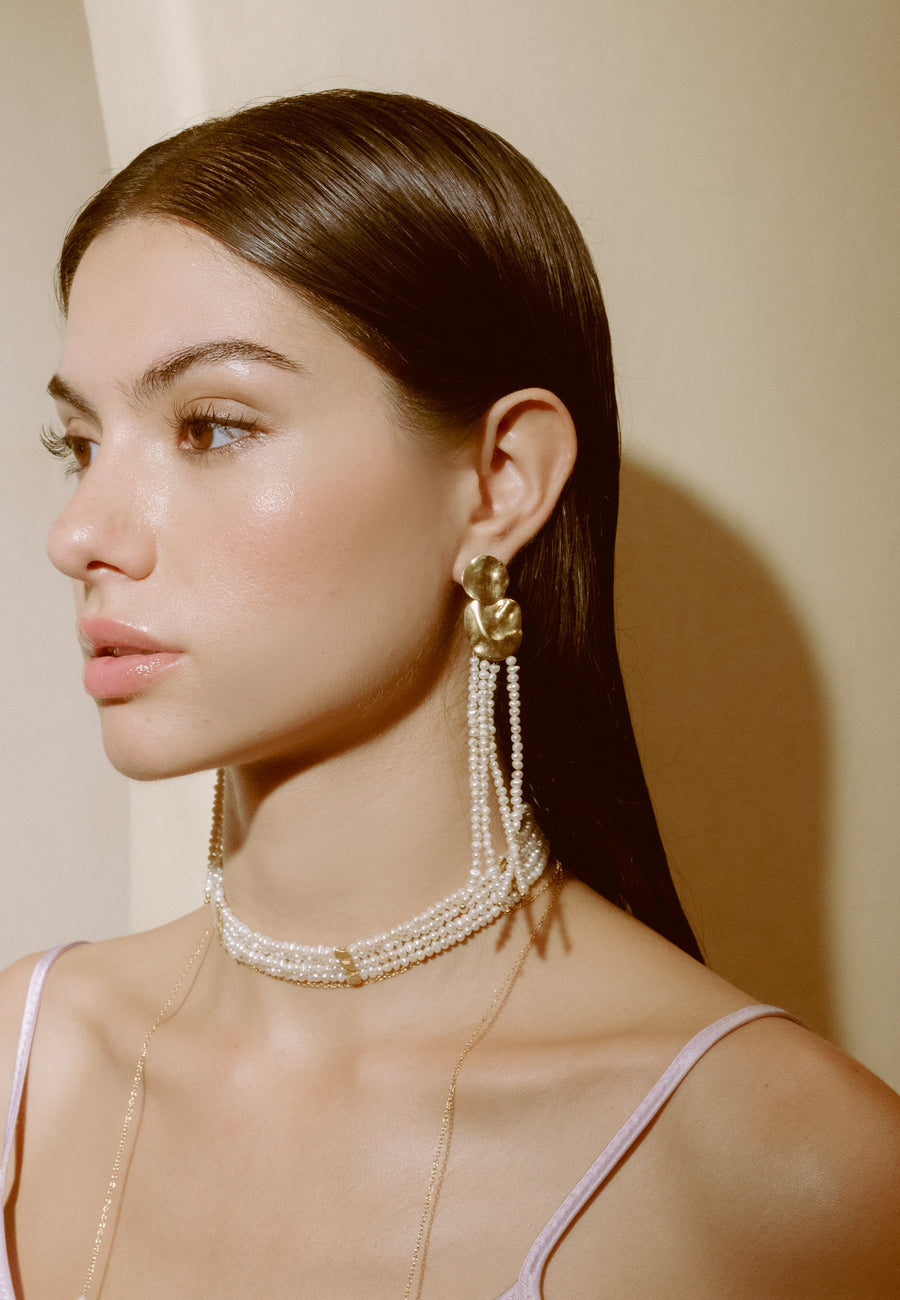 Lavani Pendientes Liliana Perlas