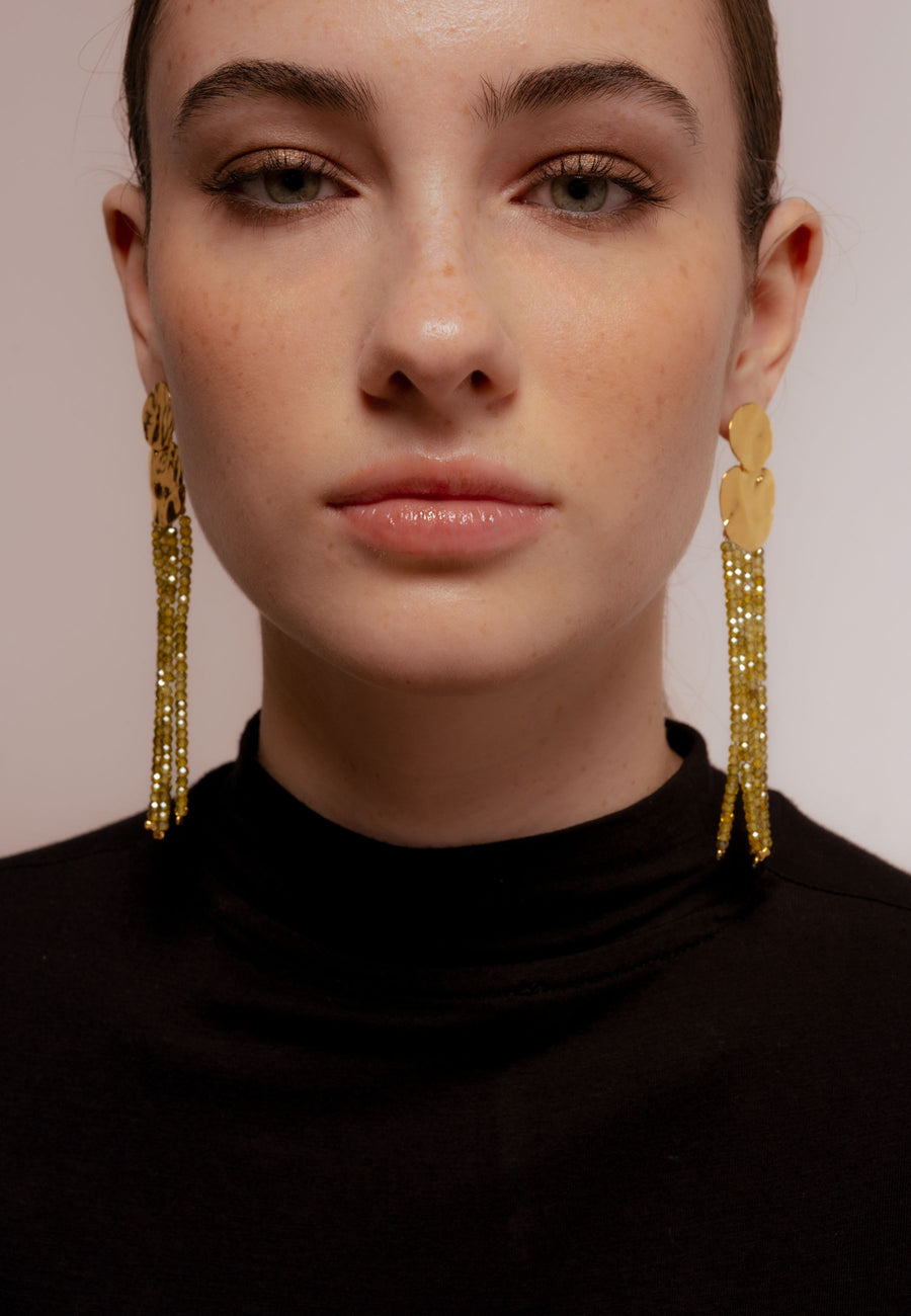 Lavani Pendientes Liliana Verdes