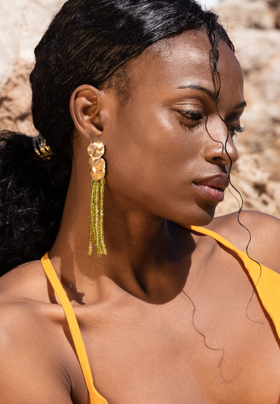 Lavani Pendientes Liliana Verdes