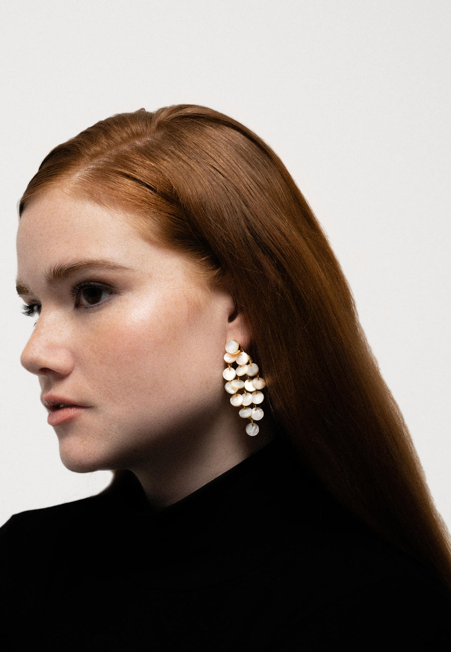 Lavani Pendientes Maldives Blanco