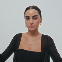 Lavani Pendientes Malta Blanco