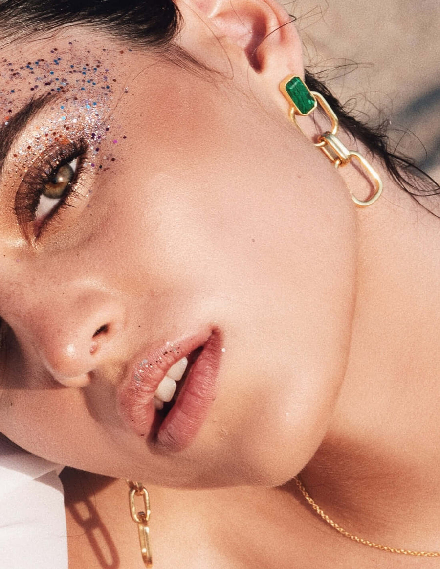 Lavani Pendientes Malta Verde