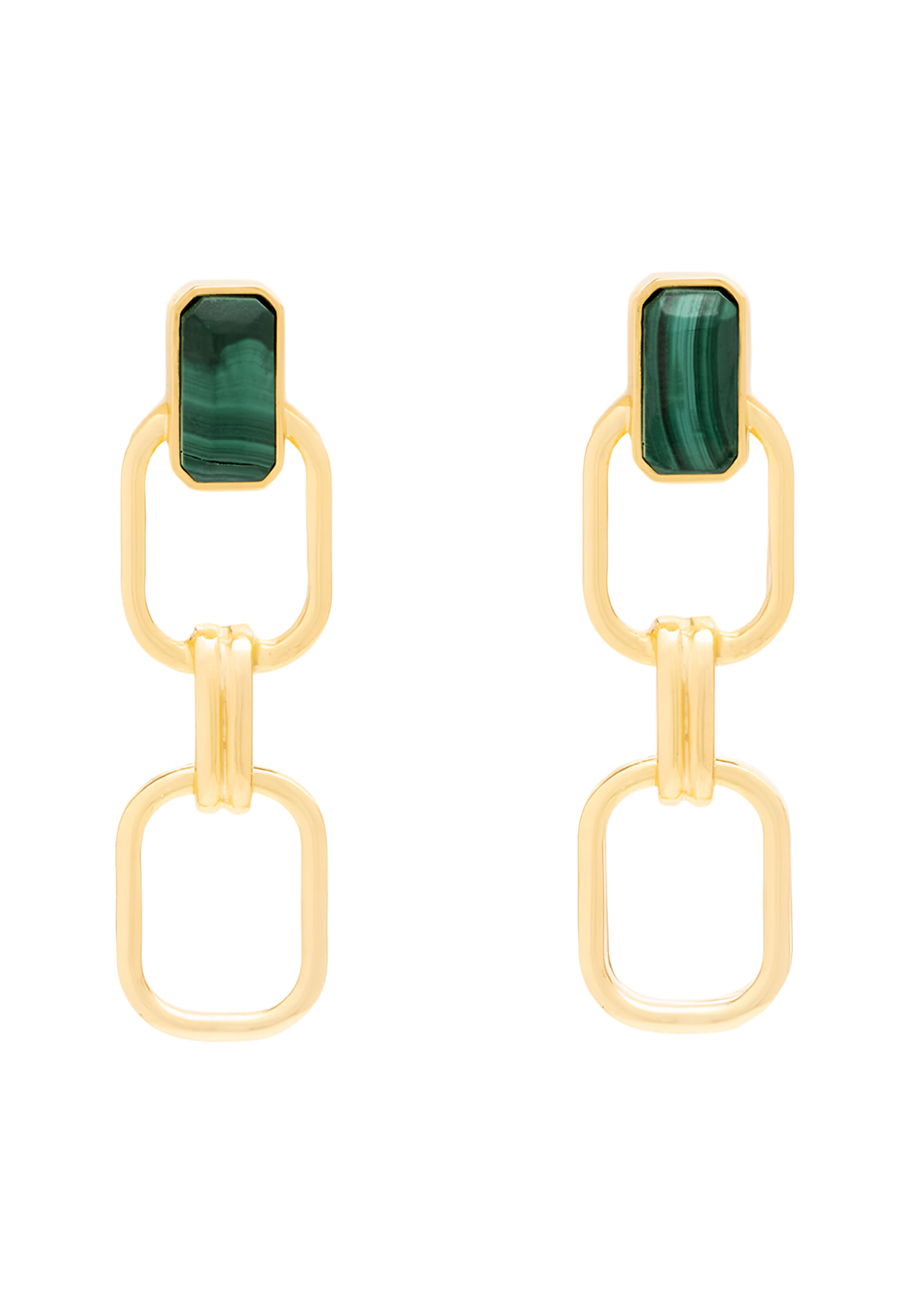 Lavani Pendientes Malta Verde