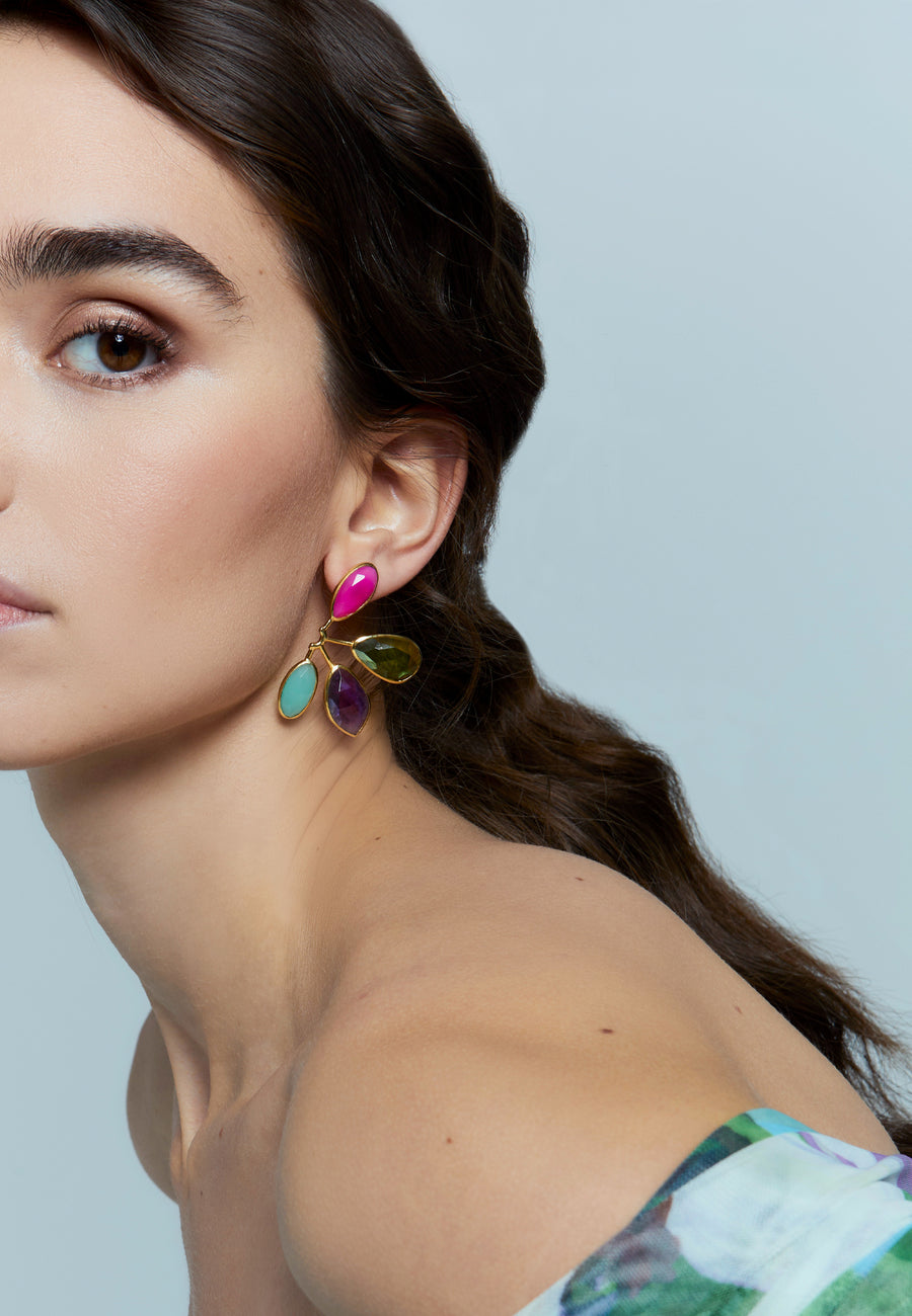 Lavani Pendientes Manifestation Multicolor